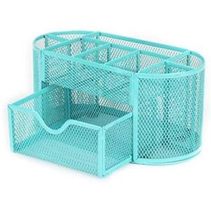 Porte-stylo de bureau organisateur stationnaire stockage de bureau décor de bureau organisateur de stockage de table en métal - Product Image 5