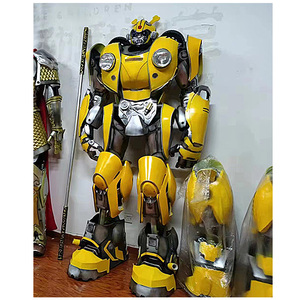 Decoraciones de fiesta 2,7 m LED Robot disfraz adulto usable Cosplay <span class=keywords><strong>gigante</strong></span> tamaño real traje realista fiesta juego de rol 3D personalizado - Product Image 1