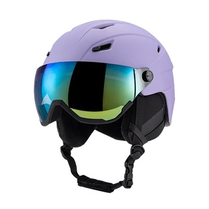 Ce En chứng nhận thể thao kép trượt tuyết <span class=keywords><strong>Snowboard</strong></span> Mũ bảo hiểm người lớn 'nóng bán thoáng khí an toàn mùa đông thể thao Đầu Bánh Ống kính bảo vệ - Product Image 2