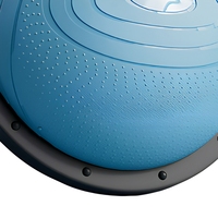 Ballon d'équilibre demi-sphère de 58 cm pour le yoga, le Pilates, l'entraînement du tronc et les exercices de fitness