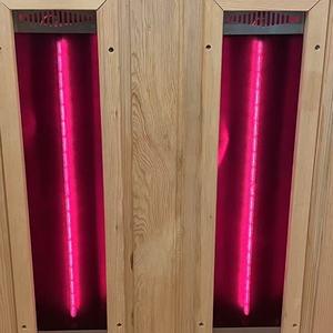 HG Outdoor <b>Red</b> <b>Light</b> Back <b>Therapy</b> Full-spectrum Infrared Wooden Mobile Home Beauty with Remote Controller - Product Image 4