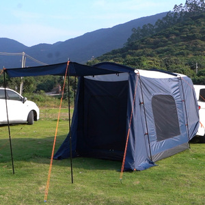 Carpa Lateral para Auto, para 4-5 Personas, Doble Capa, Impermeable, de Poliéster, para Campamento al Aire Libre, Toldo para Techo de SUV - Product Image 2