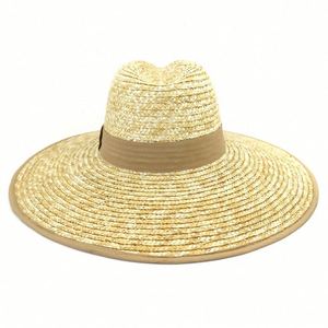 หมวกฟางแฟชั่นทรงเฟโดร่าปีกกว้างสำหรับผู้หญิงและผู้ชาย เหมาะสำหรับสภาพอากาศร้อน ใช้ได้ทั้งชายหาดและกันแดดในฤดูร้อน ลดราคาพิเศษ - Product Image 3