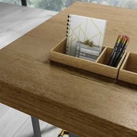 Table de bureau au design moderne pour ordinateur, emballage d'ordinateurs, table de bureau,