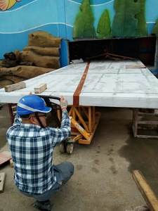 Bâche de piscine ovale en acrylique de qualité commerciale, robuste, anti-UV, résistante aux hautes températures, 95 % de transparence, alimentée par l'énergie solaire - Product Image 3