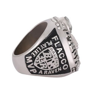 แหวนแชมป์2012บัลติมอร์เรเวนส์แหวนแชมป์แฟนตาซีเยาวชนแหวนกีฬาคุณภาพสูงสำหรับผู้ชายขายส่ง - Product Image 5