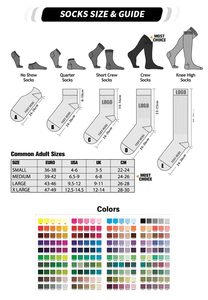 Unisex Mùa Thu Crew Cotton Vớ Thể Thao Với Biểu Tượng Dưới Vị Trí Thoáng Khí & Nhanh Chóng Khô Cho Bóng Rổ - Product Image 5