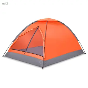 Fabricante 2/3/4/5 Pessoa Camping Dome Tent, impermeável, espaçoso, leve Tenda Mochila portátil para Camping Outdoor