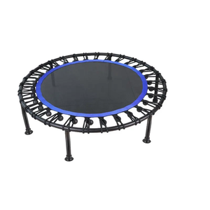 40-Zoll-<span class=keywords><strong>Mini</strong></span>-Indoor-Fitness-Trampolin mit weich gepolstertem Sprung Leises und sicheres Design Faltbare und verstellbare Schaumstoff griffe - Product Image 4