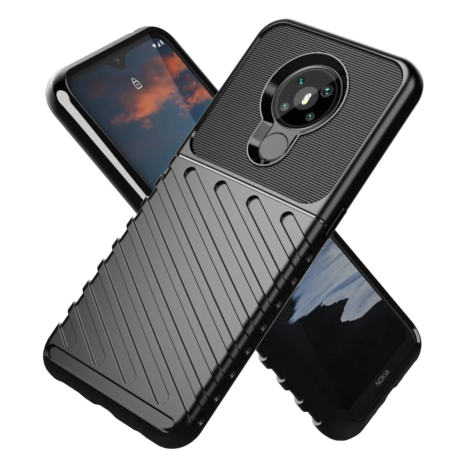Shockproof TPU Mobile Back Cover For Nokia 5.3 phone case