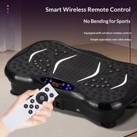 Plateforme vibrante pour hommes, machine de perte de poids, équipement de fitness à domicile avec bandes de résistance élastiques, charge maximale de 150 kg