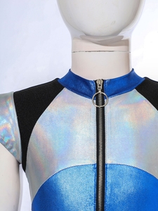 Disfraz de Cosplay de Alien para Niñas de 6 a 16 Años, Vestido con Aro para el Cabello de Alien, Conjunto para Actuaciones, Baile, Fiestas Temáticas - Product Image 3