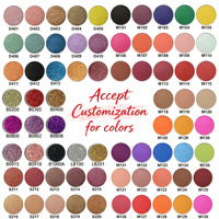 Boîte de palette d'ombres à paupières magnétiques brillantes personnalisées, emballage en carton gris avec miroir, étui cosmétique de luxe rechargeable
