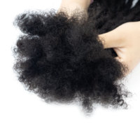 22 Pouces Cheveux Naturels Noir Longtemps Interlock Dreadlocks 100% Brésiliens Cheveux Nature Inter Locs Extensions pour Femmes et Hommes Noirs