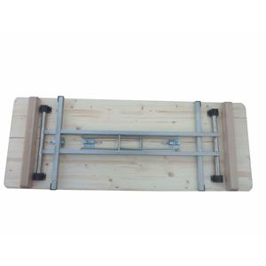 Base per Tavolo Alto Longline Acciaio Inossidabile - Product Image 1