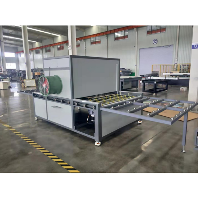 Discounted Price Crystal Porcelain Spray Painting and Glazing Machine Automatic Decorative Board Glue Coating Machine for Sale