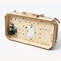 Vente en gros de modèles de maisons en bois 3D à construire soi-même, puzzles en bois 3D pour adultes, kit de construction artisanal créatif