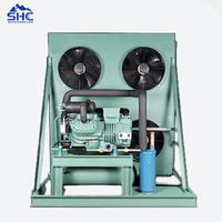 Offre Spéciale : Unité de Condensation de Réfrigération Semi-Hermétique pour Congélateur Blast, Capacité de Refroidissement 8-40kW, Écologique, Idéale pour Fermes, Commerce de Détail et Hôtels