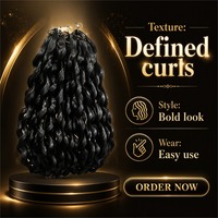 Extensions de cheveux en plumes, cheveux humains vierges, bouclés italiens, prix direct usine en gros