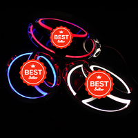 Badge lumineux LED 4D 5D Lompard pour voiture, autocollant de logo avant et arrière, lampe d'emblème LED pour Prado, Corolla, Yaris, Corolla Lan