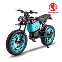 Vélo électrique longue portée en acier au carbone, 3 vitesses, moteur sans balais 1000W, batterie 60V 20Ah, frein à disque, roue réfléchissante, clignotant, conduite de nuit