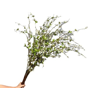 Planta Artificial <span class=keywords><strong>de</strong></span> Sauce Nevada, Ramo Decorativo para Bodas, Hogar, Oficina y Jardín, <span class=keywords><strong>Flor</strong></span> Artificial <span class=keywords><strong>de</strong></span> Imitación Personalizable - Product Image 5