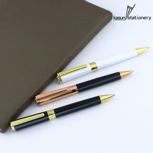 Bolígrafo Clásico de Alta Calidad Estilo MB para Diseño de Tiendas Especiales, Bolígrafos Metálicos Pesados en Oro Rosa - Product Image 5