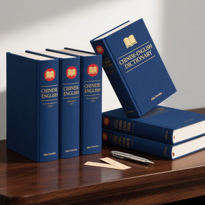 Services d'impression de livres, dictionnaire français-anglais, livres éducatifs, dictionnaire Oxford personnalisé imprimé pour l'apprentissage - Product Image 1