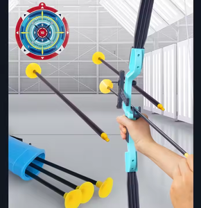 ชุดของเล่นยิงธนูสำหรับเด็กพร้อมถ้วยดูดโบว์และลูกศรสำหรับเล่น - Product Image 6