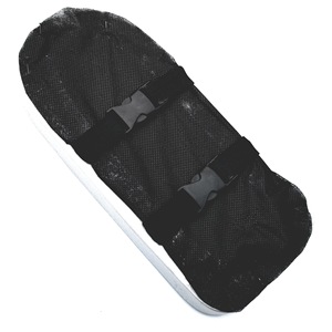 Cojín para asiento de bicicleta, color negro y plateado, cómoda almohadilla para portaequipajes trasero, accesorio para sillín de bicicleta de montaña para niños - Product Image 2