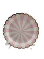 Assiettes en papier haut de gamme matière première jetable fantaisie Design cercle assiette en papier assiette plat maison fête hôtel Restaurant gratuit 15