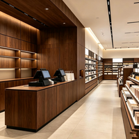 Luxe soins de la peau vitrine usine personnalisé haut de gamme Beauty Shop meubles set