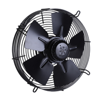 Ventilateurs axiaux AC à pales en acier silencieuses OEM 300 mm pour système de refroidissement avec roulement à billes