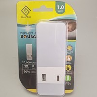 Lámpara de Pared Magnética A90D con Sensor de Movimiento, Enchufe de CA, Luz Nocturna LED Azul Sonriente, Enchufe Inteligente para Niños, Dormitorio, Pasillo, Baño