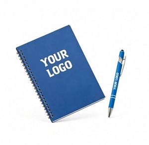 Customized Notebook with Logo Wholesale Promotional Business Gift Leather PU A5/A4/A6 Personalized Printing - Product Image 1