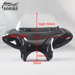 Fournisseur BORSKE <span class=keywords><strong>Pare</strong></span>-<span class=keywords><strong>brise</strong></span> personnalisé Pièces Harley <span class=keywords><strong>Extension</strong></span> de <span class=keywords><strong>pare</strong></span>-<span class=keywords><strong>brise</strong></span> de <span class=keywords><strong>moto</strong></span> pour Harley Davidson - Product Image 2