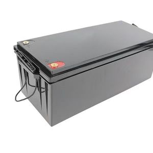 กล่องแบตเตอรี่แบบ Snap-Fit สำหรับระบบกักเก็บพลังงานภายในบ้าน - 12V 300Ah กล่อง ABS จากโรงงานโดยตรง (635x244x218 มม.) สำหรับรถบ้านและระบบโซลาร์เซลล์ - Product Image 1