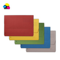 Carpeta de Documentos Expandible con Media Solapa, Ecológica, Azul, Paquete de 10, 345x226mm, Venta al Por Mayor de Fábrica