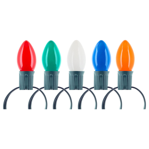 Thay Thế E12 cơ sở C7 dẫn bóng 0.6W kỳ nghỉ chiếu sáng chuỗi bóng đèn - Product Image 5