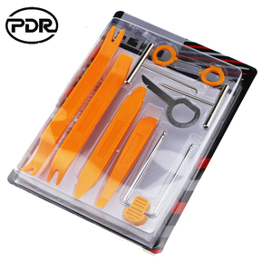 Strumenti di riparazione auto Super <span class=keywords><strong>PDR</strong></span> 12 pz/set autoradio Audio porta Clip pannello kit di rimozione per strumenti di riparazione auto - Product Image 2