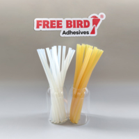 Lem Batang Perekat Panas FREE BIRD Berkualitas Tinggi dari Bahan EVA dengan Daya Rekat Super Kuat untuk Perekat Pinggiran Furnitur dari Produsen Lem