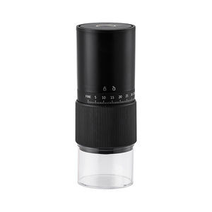 Moulin à café électrique USB personnalisé avec logo, rechargeable, pour grains, épices, cadeaux de fête - Product Image 1