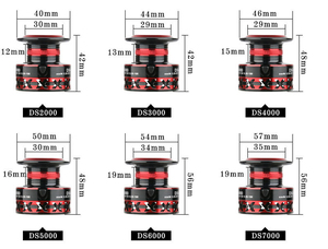 Carrete de Pesca Giratorio <span class=keywords><strong>DS</strong></span> 2000-7000 de Nuevo Diseño, Totalmente Metálico, con Perilla de Una Vía, Sin Espacios, para Pesca en Roca y Pesca en Mar - Product Image 5