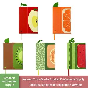 Cuaderno de la Serie Frutas con Tapa Magnética, Papelería, Cuaderno de Escritura y Dibujo, Diseño Lindo de Frutas, Alta Apariencia, Creatividad Cultural - Product Image 2