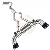 SDO - Sistema de Escape Catback de Acero Inoxidable de Alto Rendimiento para BMW M340i M440i G20 G22 3.0T 2019-2026, Silenciador Valvetronic, Puntas Estilo MP