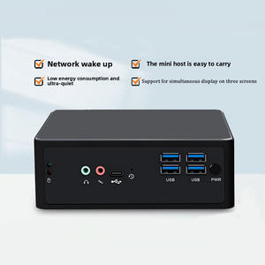 Micro-ordinateur de bureau client léger Intel Core I5 8257U double LAN 2DDR4 2HD-MI <span class=keywords><strong>Wifi</strong></span> BT Wind10 Linux Office <span class=keywords><strong>Gamer</strong></span> NANO Mini <span class=keywords><strong>PC</strong></span> - Product Image 4