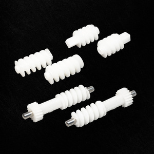 Engranaje helicoidal Tianwei TW33 de plástico tipo ZK, conjunto de engranaje helicoidal cónico cilíndrico para uso con micromotores - Product Image 1