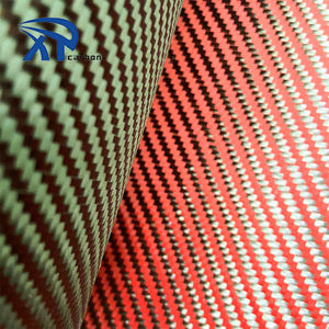 ألياف الكربون والأراميد بأسعار المصنع باللون الأخضر/الأحمر/الأزرق/الأصفر/البرتقالي للهياكل الخفيفة - Product Image 3