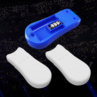 Bâtons lumineux LED DMX Star Support Stick, bâton lumineux LED RGB en acrylique portable pour concert et fête