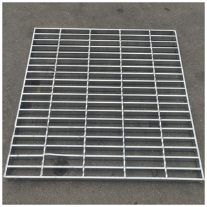 Grilles en acier, rampes en acier, grilles de passerelle, 4 mm d'épaisseur, passagère, bac à graisse, <span class=keywords><strong>grille</strong></span> de voie d'accès en <span class=keywords><strong>PVC</strong></span>, treillis métallique plat, acier galvanisé Mcnichols - Product Image 1